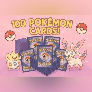 Pokémon 100 Trading Card Bundle